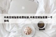 中央空调加氨收费标准,中央空调加氨要一千多吗